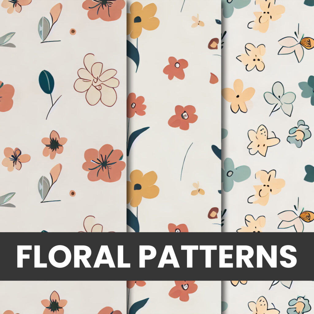 Floral Seamless Patterns