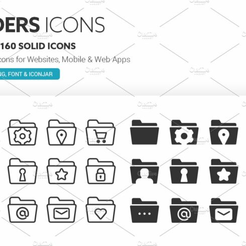 Folders Icons cover image.
