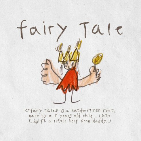 FAIRY TALE - Handwritten Font cover image.