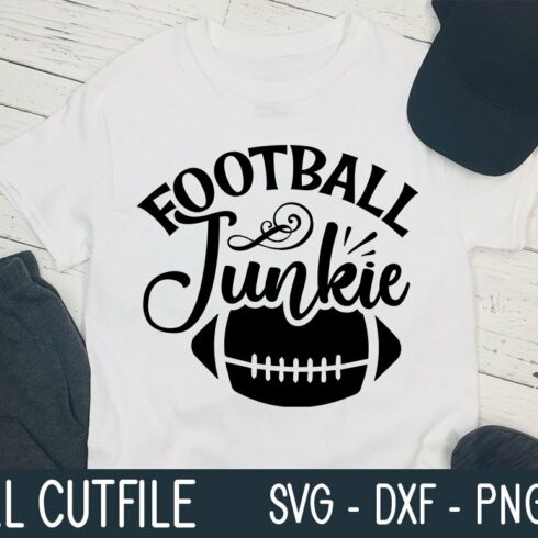 Football Junkie SVG cover image.