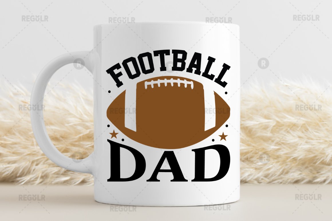 football dad SVG preview image.