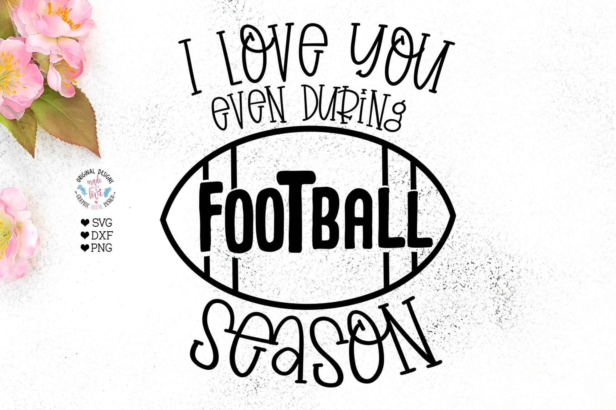 I love you even football season cover image.