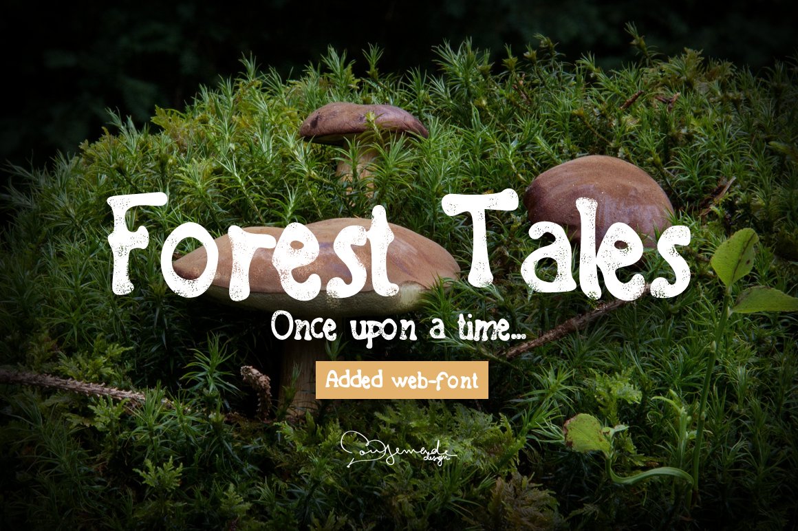 Forest Tales Type cover image.