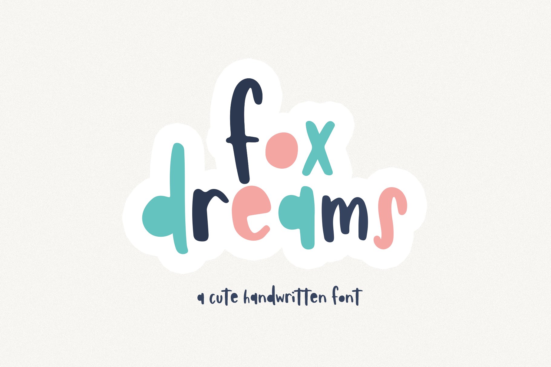 Fox Dreams | Cute Handwritten Font cover image.