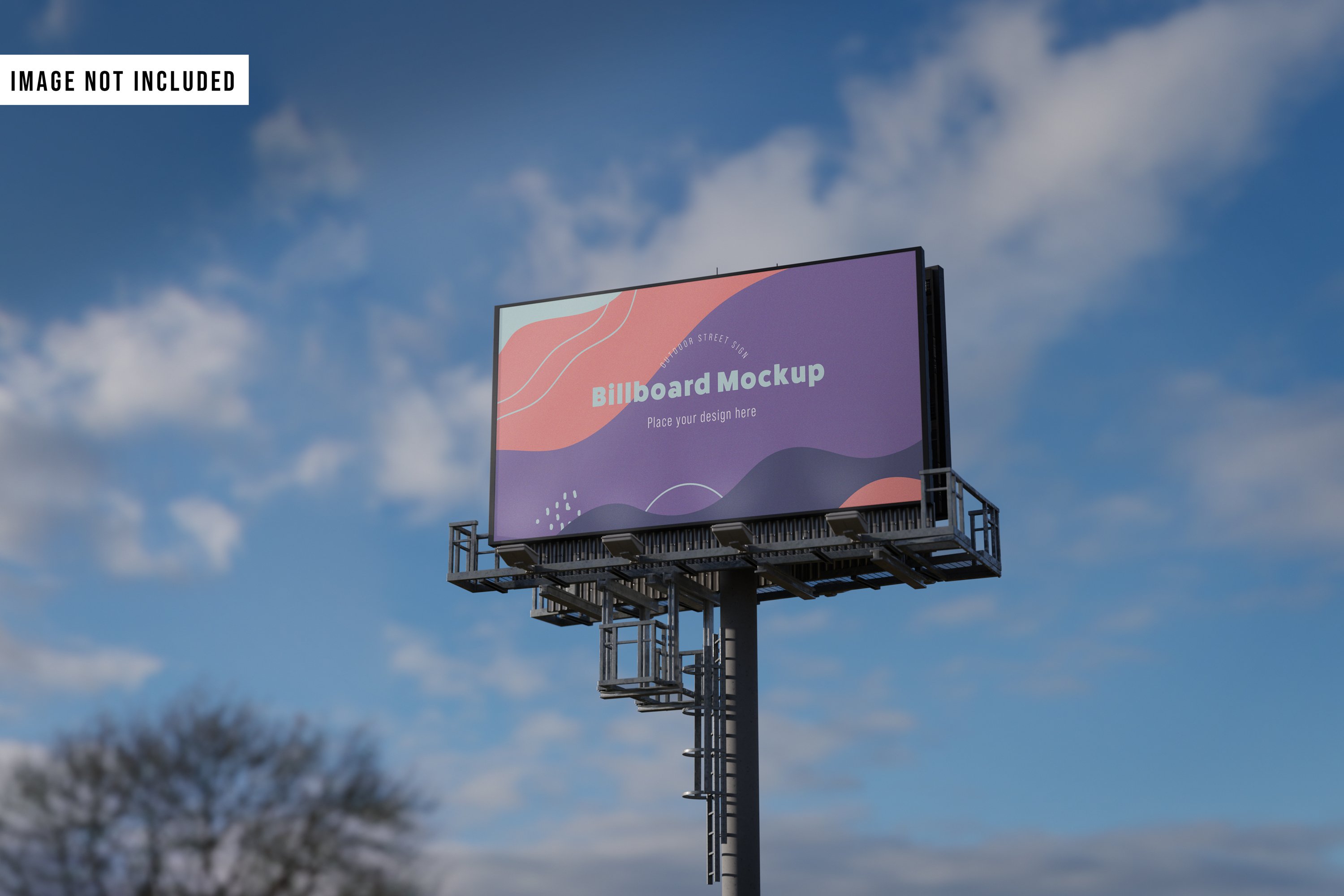 Billboard Sign Mockup cover image.