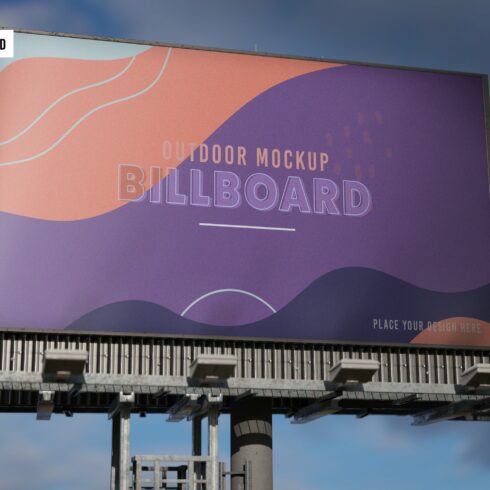 Billboard Sign Mockup cover image.