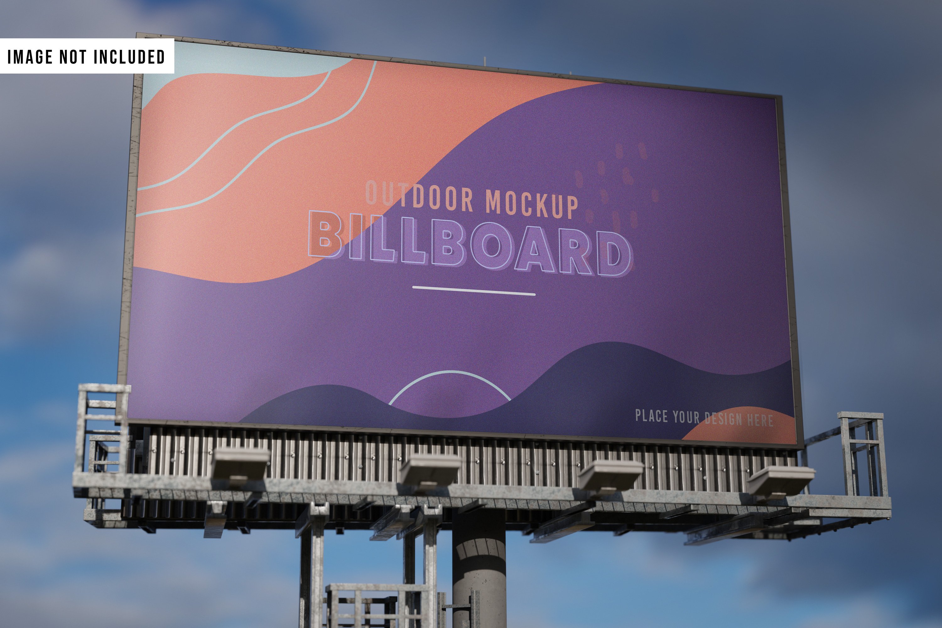 Billboard Sign Mockup cover image.