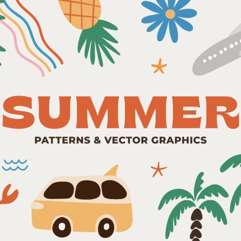 SUMMER patterns & graphics cover image.