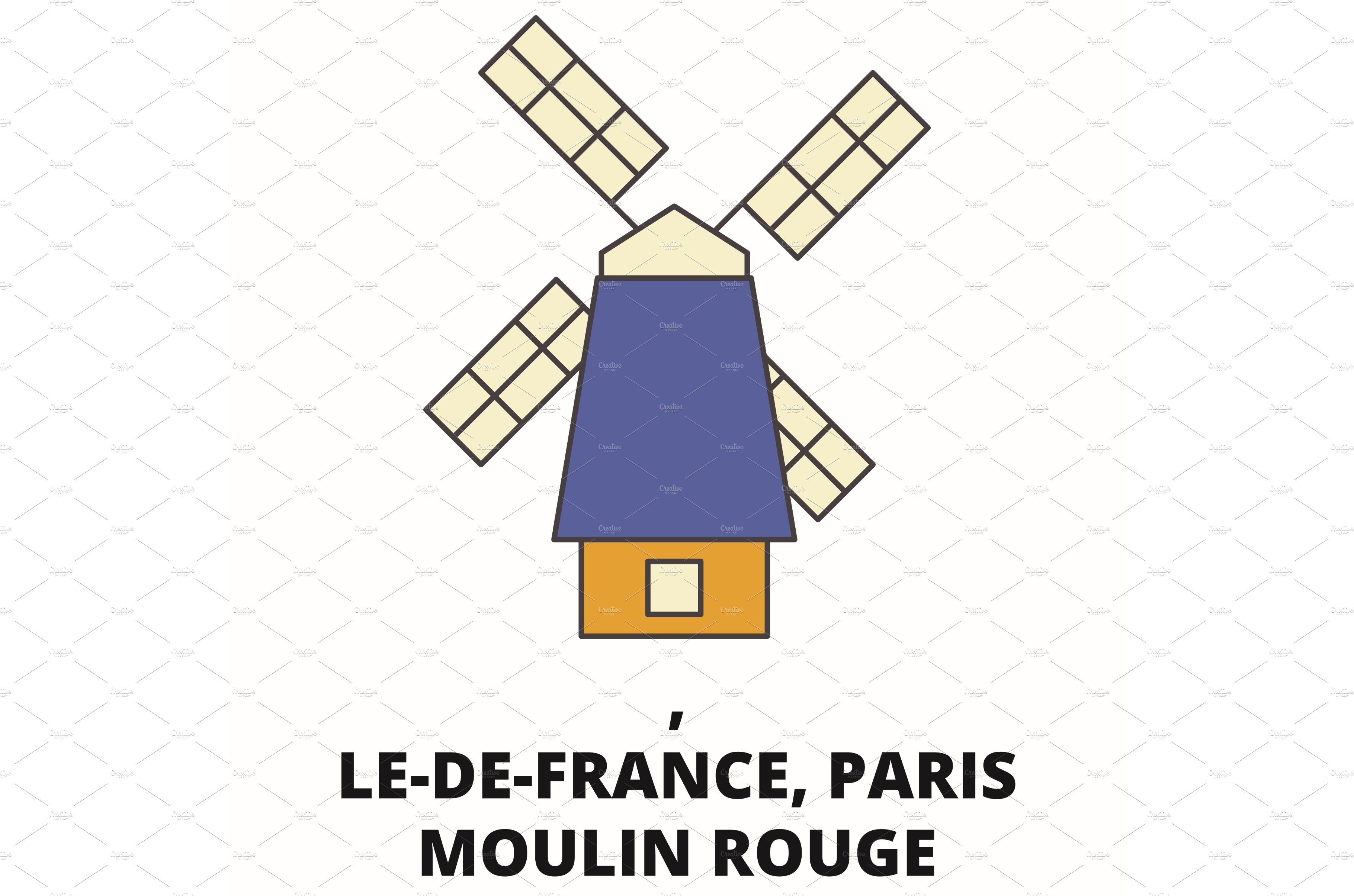 France, Le De France, Paris Moulin cover image.