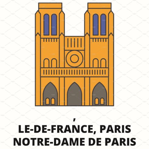 France, Paris Notre Dame De Paris cover image.