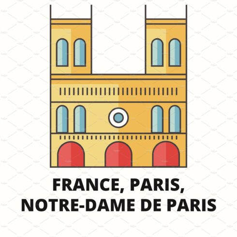 France, Paris, Notre Dame De Paris cover image.