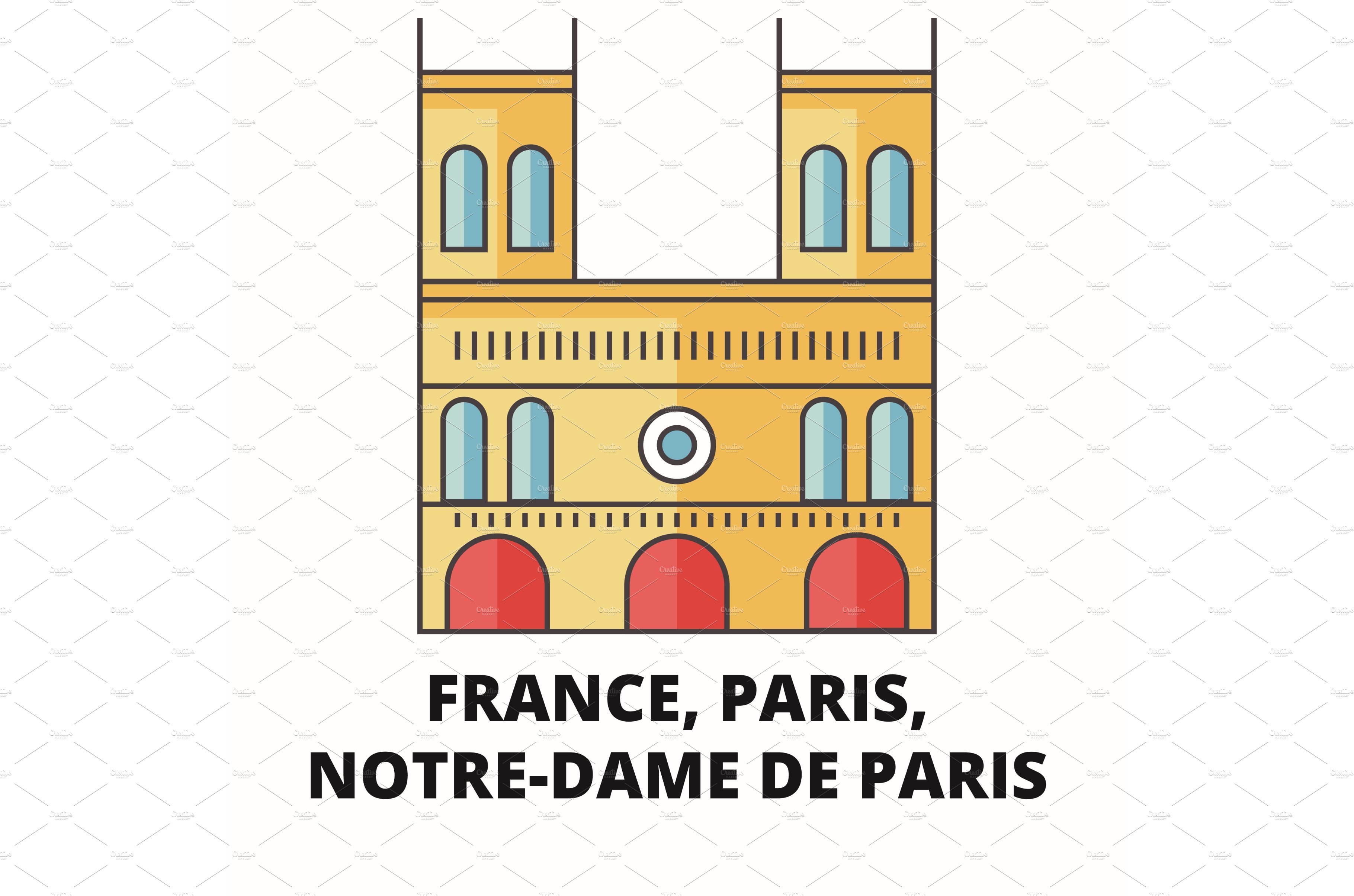 France, Paris, Notre Dame De Paris cover image.