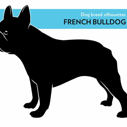 French Bulldog Vector Silhouette cover image.