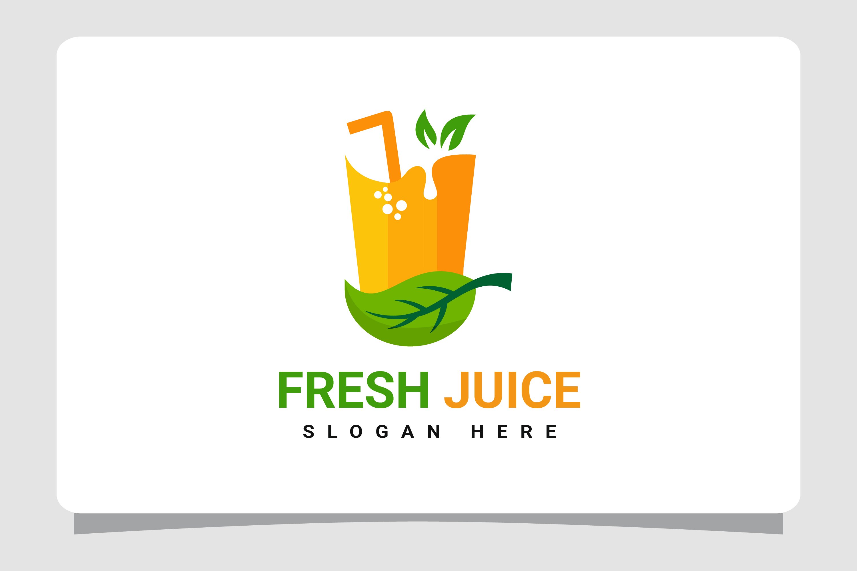 Fresh Juice Logo – MasterBundles