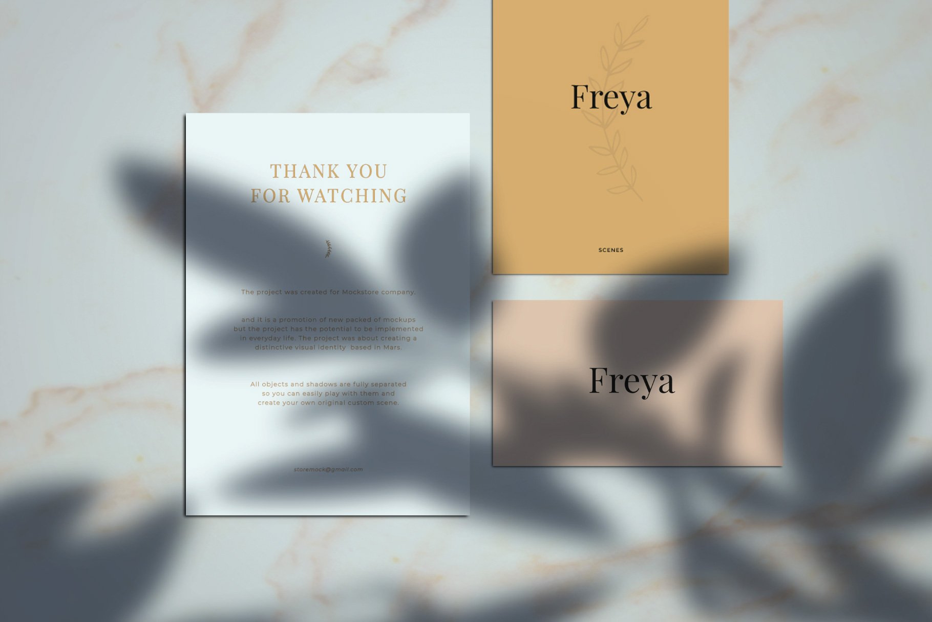 Freya Mockup Kit Scene Creator preview image.