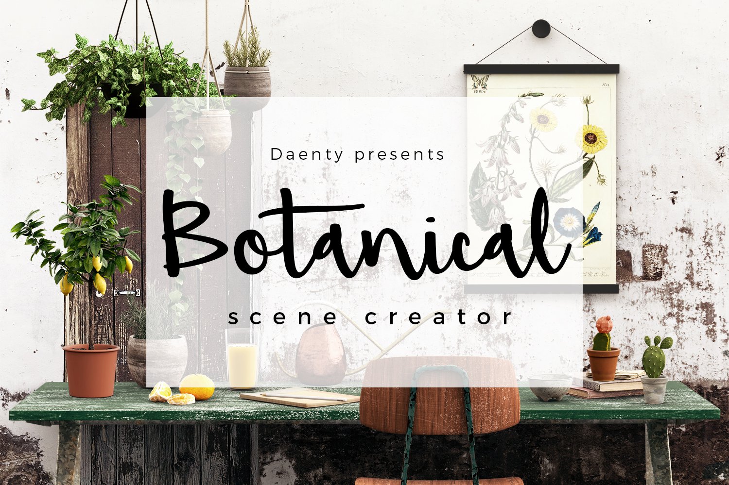 Daenty Scene Creator - Botanical cover image.
