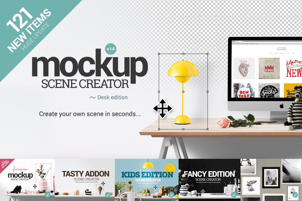 Mockup Scene Creator - Desk edition cover image.