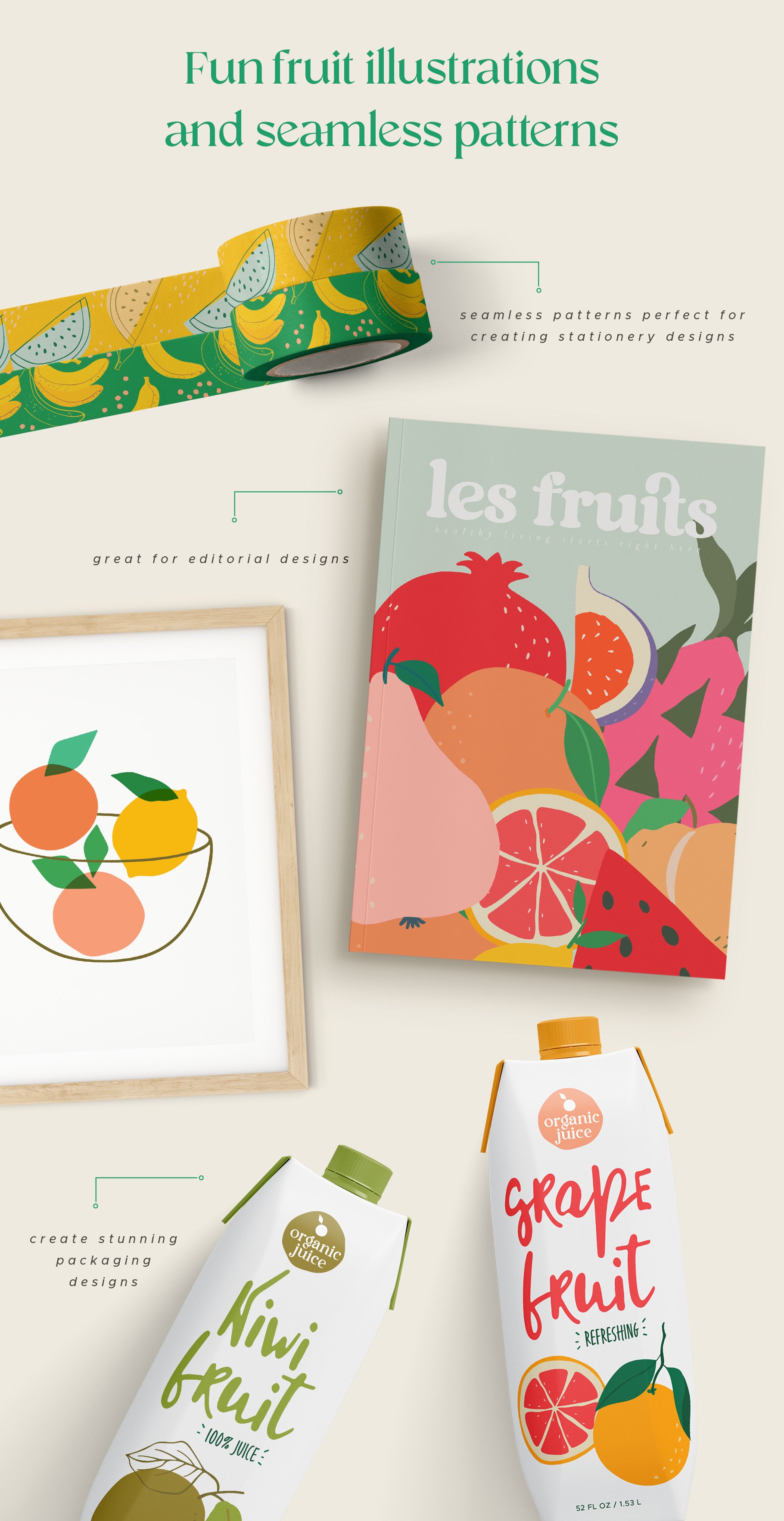 The Fruit Bowl Collection preview image.