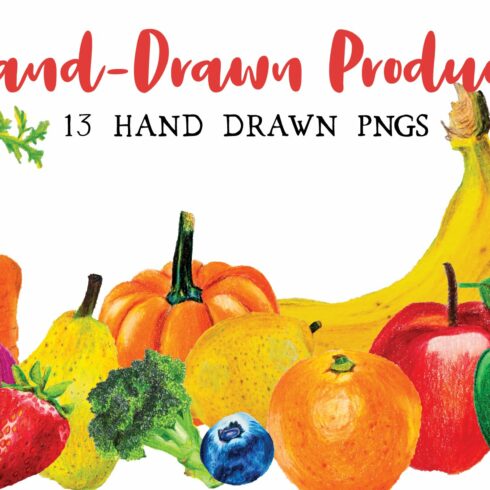 Hand-Drawn Produce cover image.