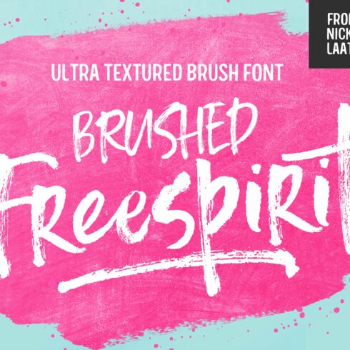 Freespirit Brush Fonts cover image.