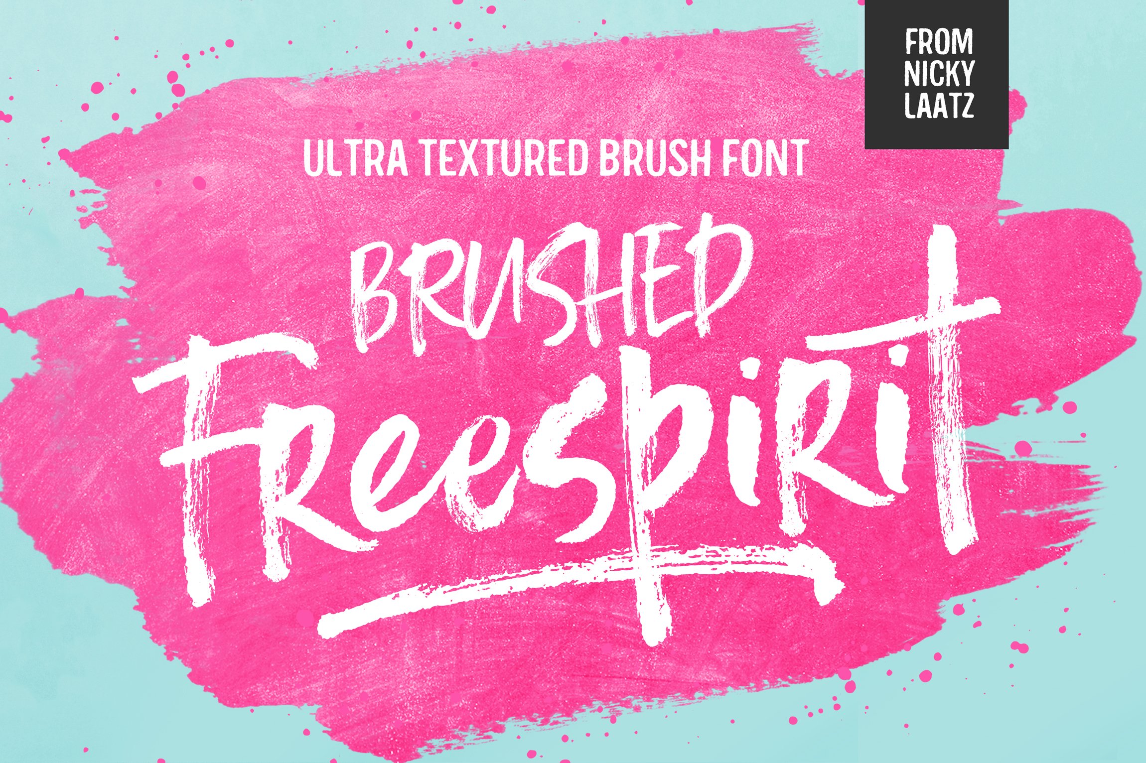 Freespirit Brush Fonts cover image.