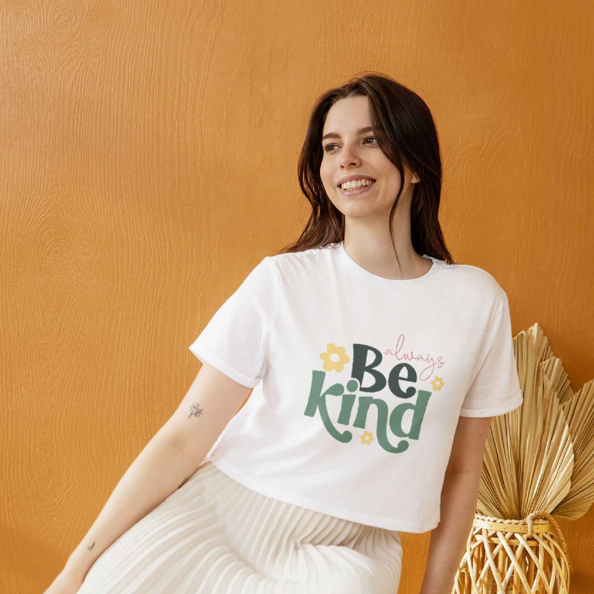 Always Be Kind T shirt design -( SVG – JPG – PNG ) Included preview image.