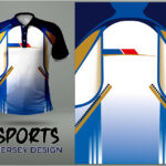 Jersey Design Jersey Texture Sports Wear Stock Illustration 2279210201