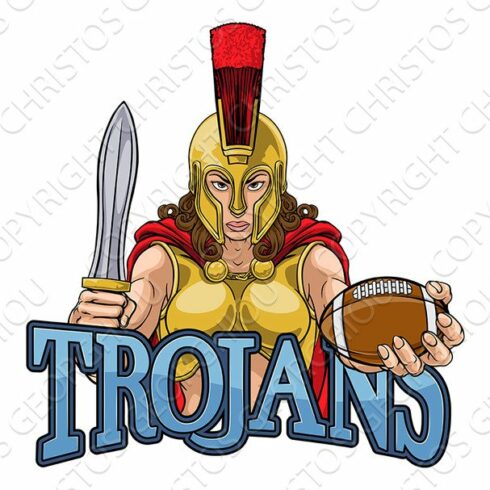 Spartan Trojan Gladiator Football cover image.