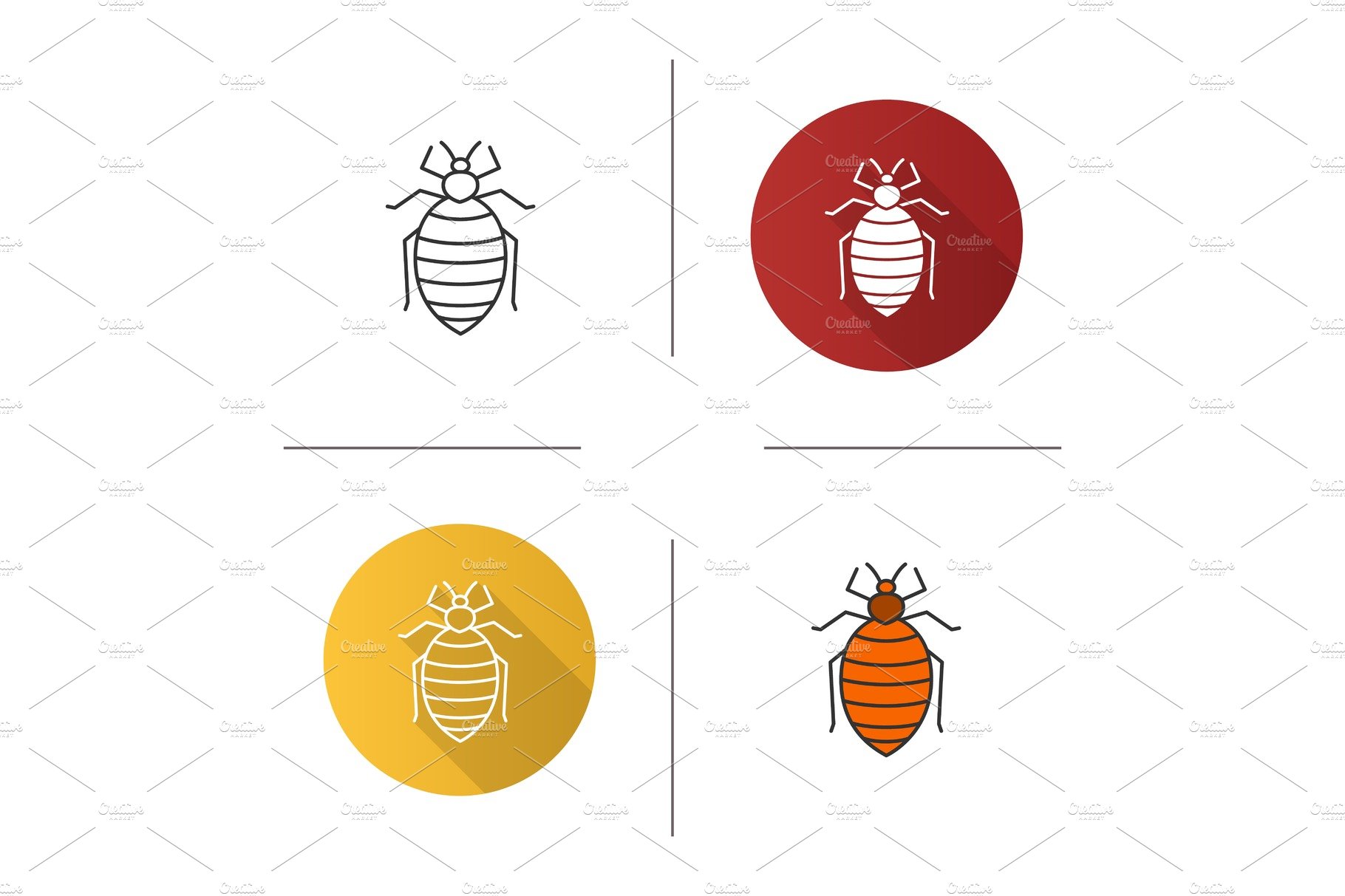 Bed bug icon cover image.
