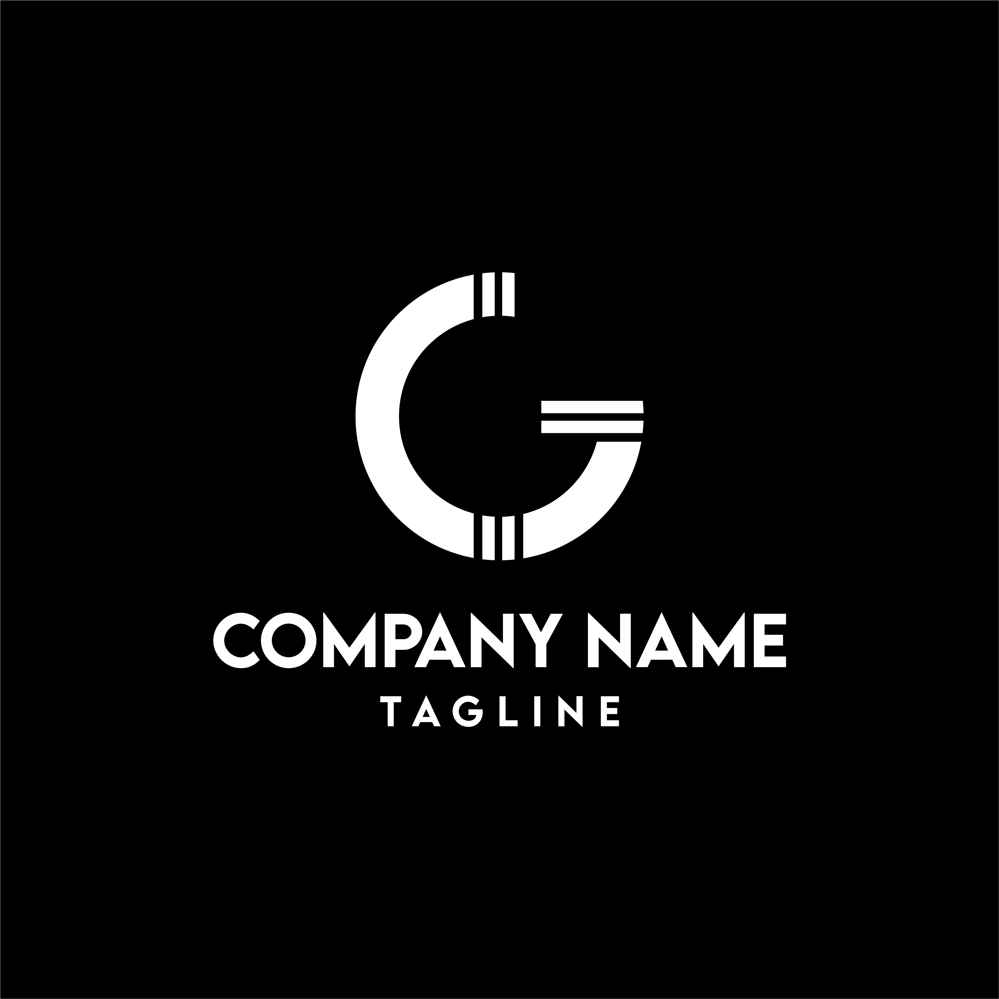 G Letter Logo Design preview image.