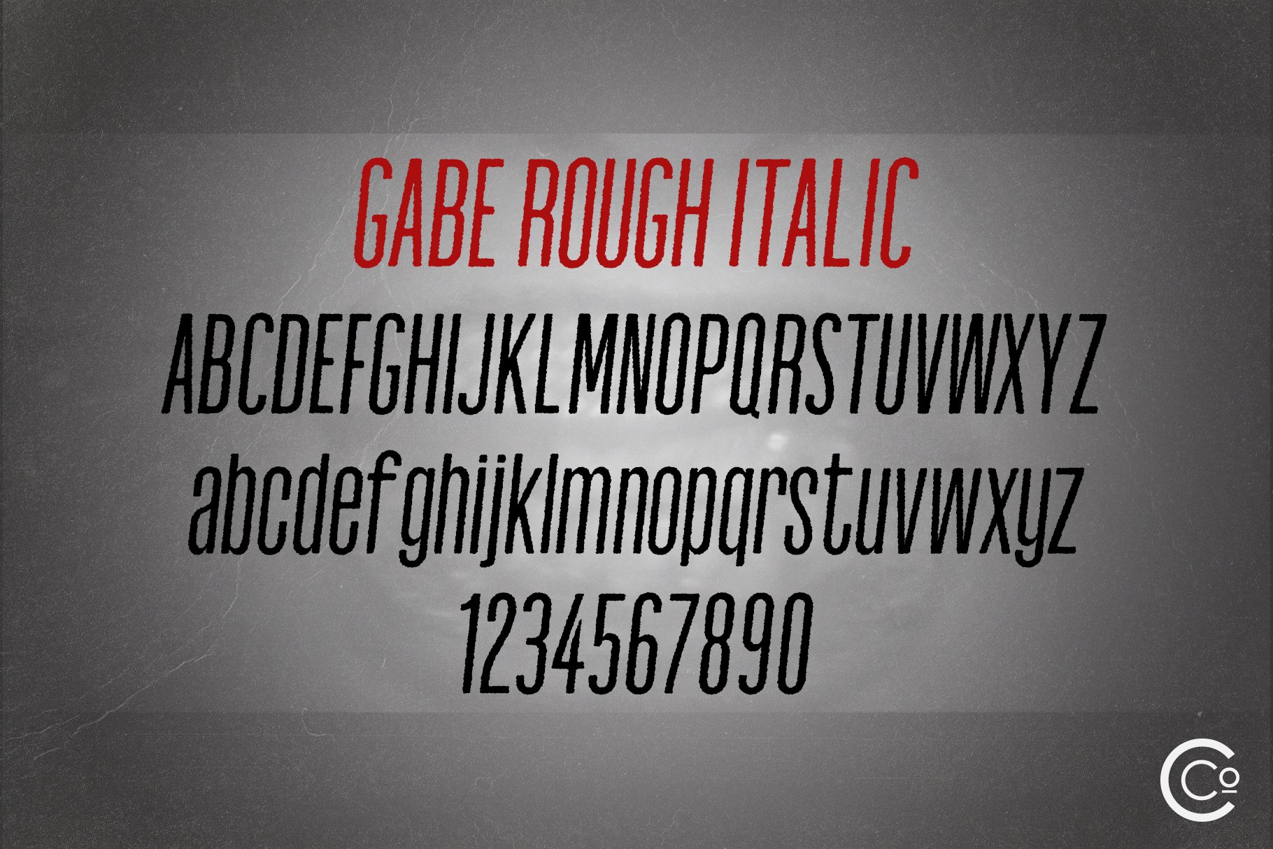 gabe rough italic teeth 692