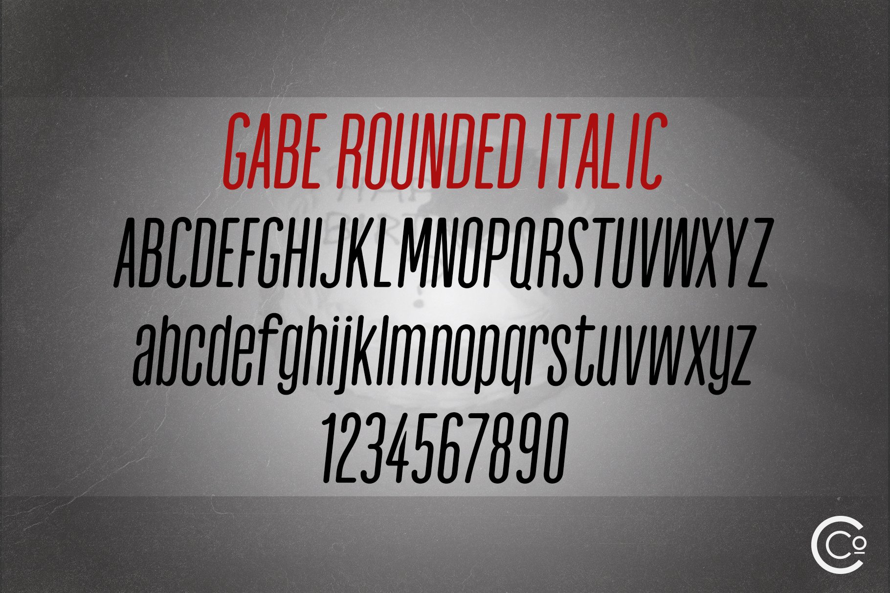 gabe rounded italic cake 144