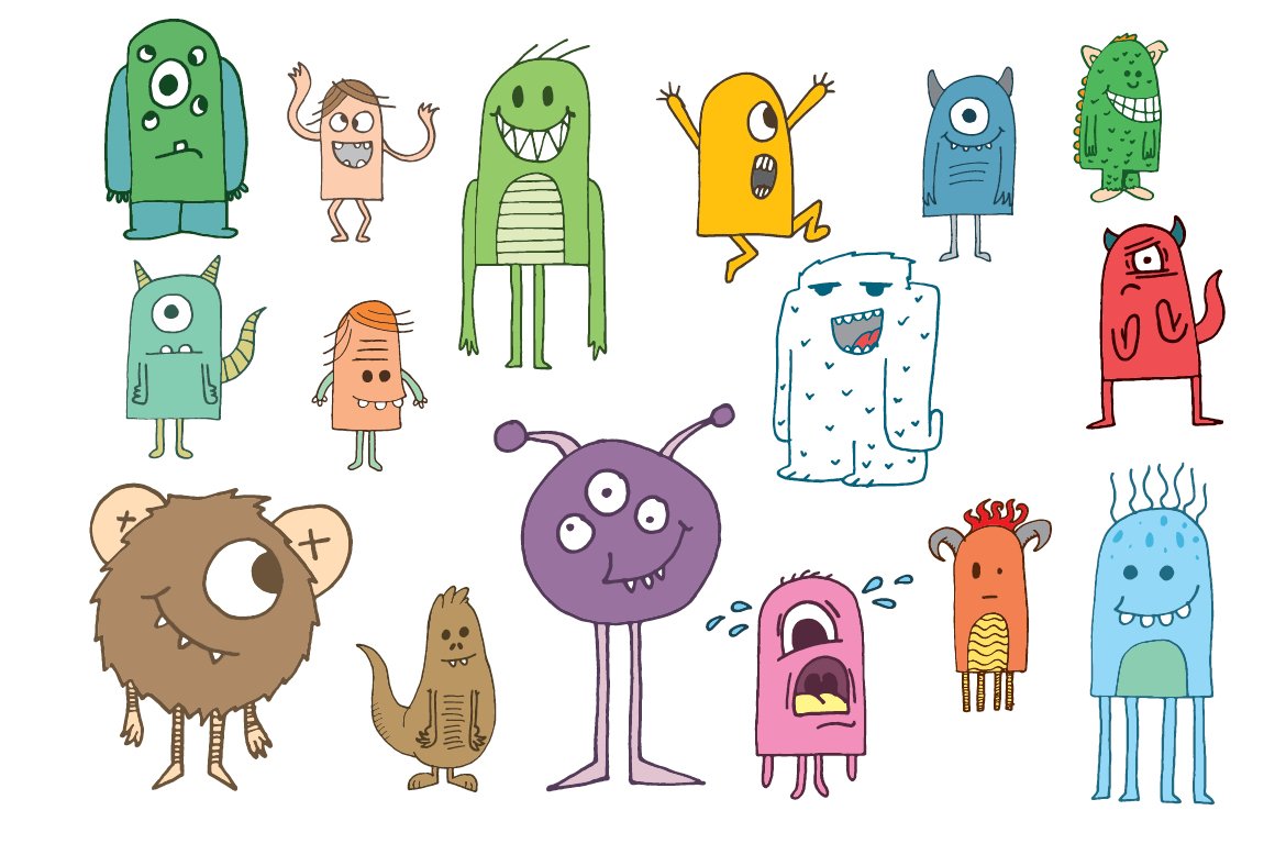 A Gaggle of Monsters preview image.