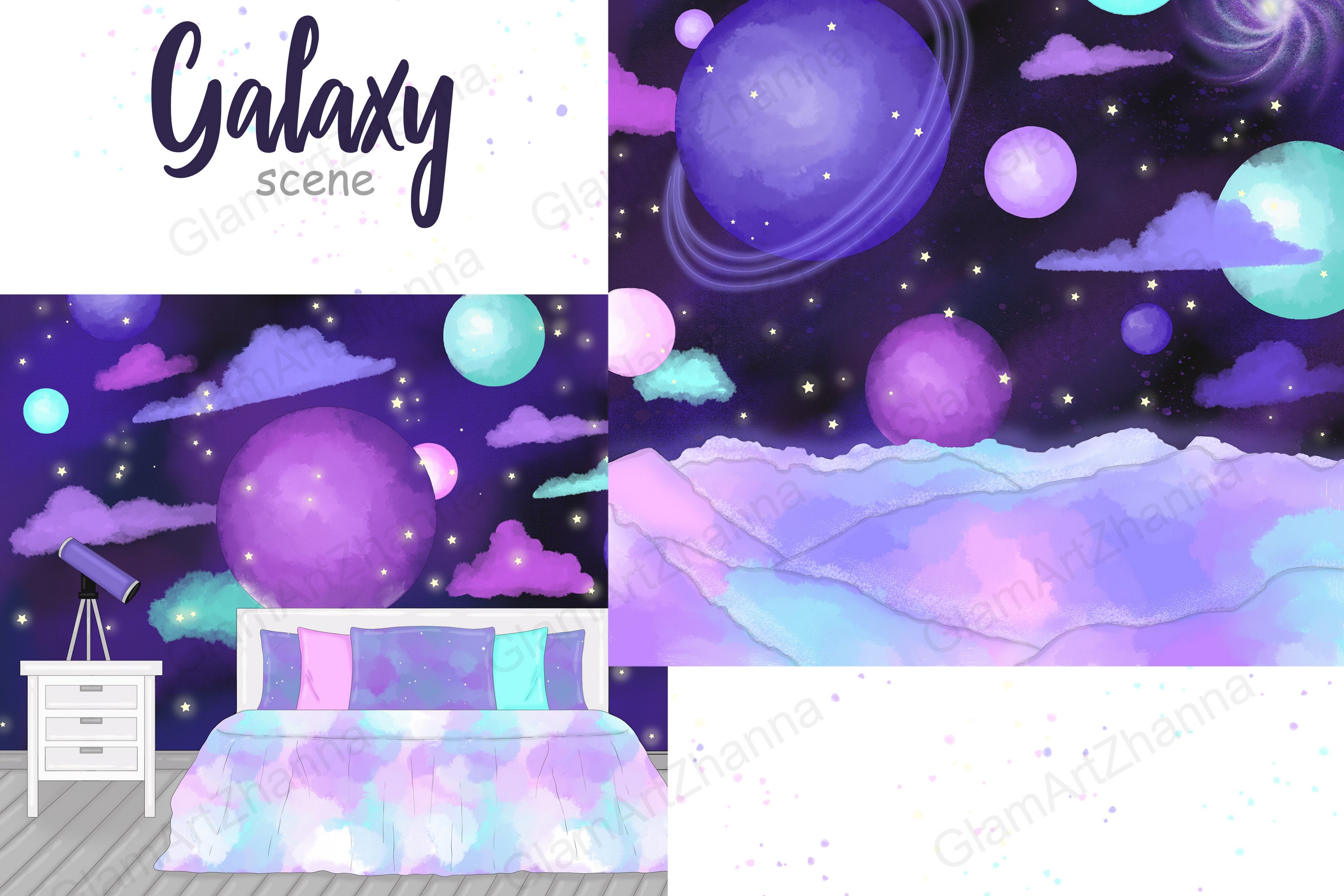 Galaxy Scene cover image.