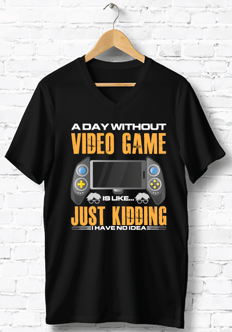 gaming joystick controller custom t shirt design bundle for you 28