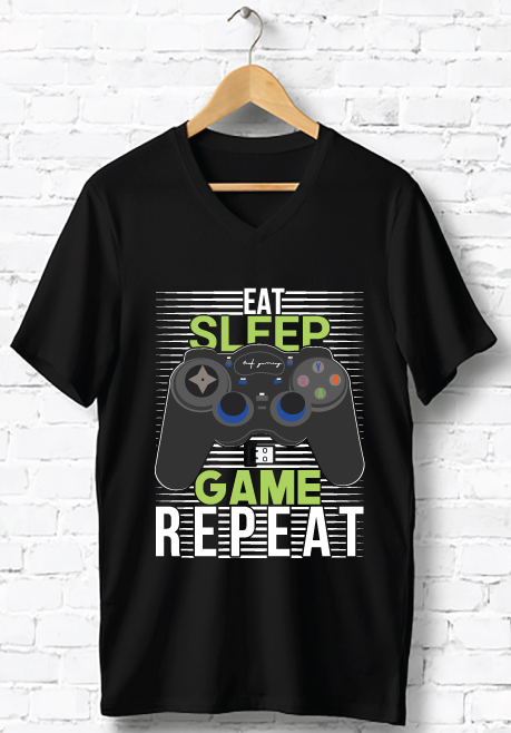 gaming joystick controller custom t shirt design bundle for you 62