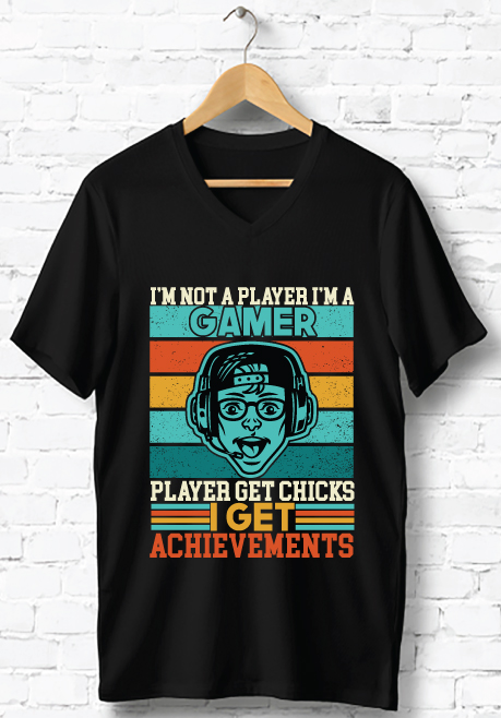 gaming joystick controller custom t shirt design bundle for you 9