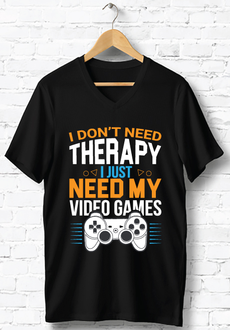 gaming joystick controller custom t shirt design bundle for you 916