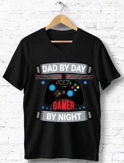 gaming t shirt design 162