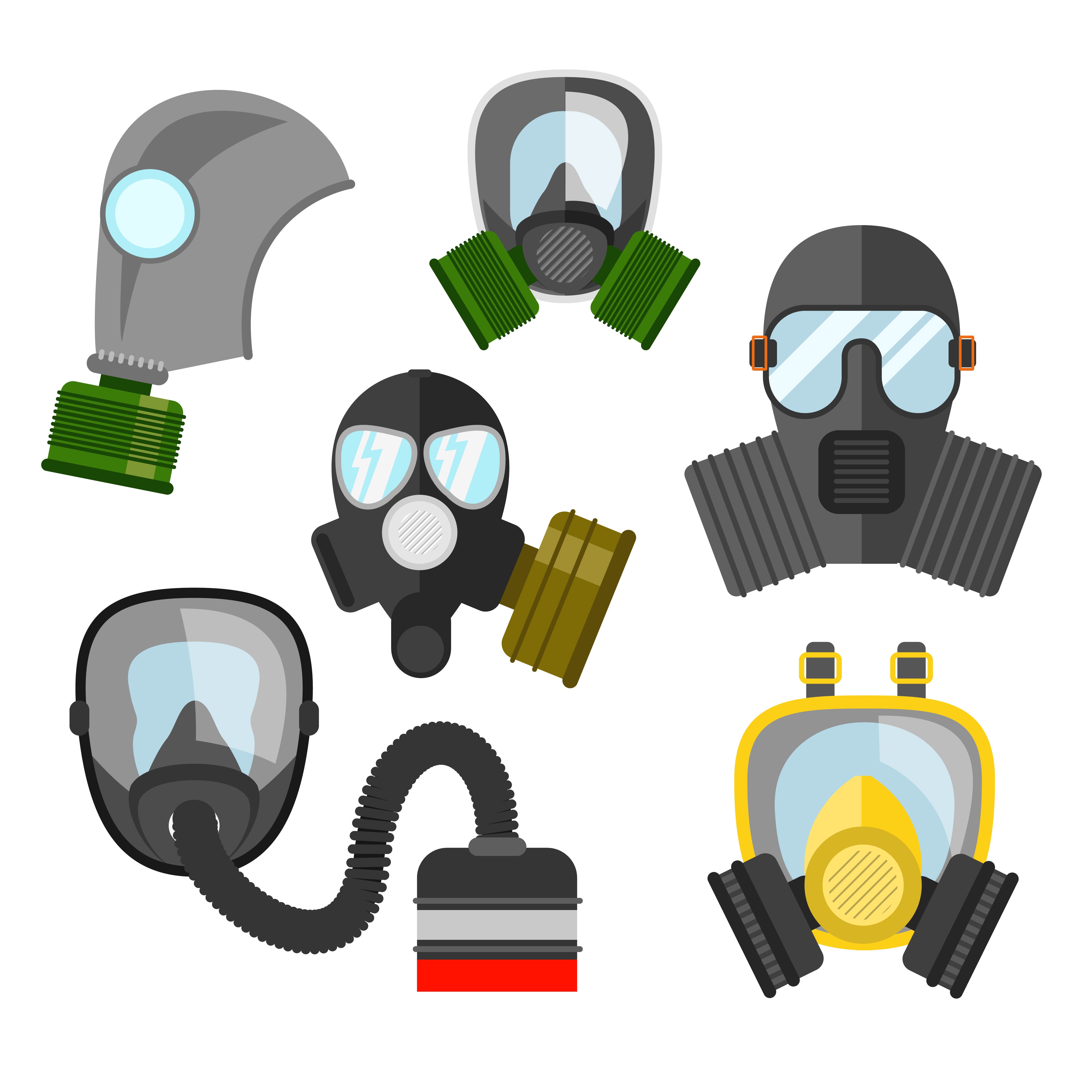 Gas mask set cover image.