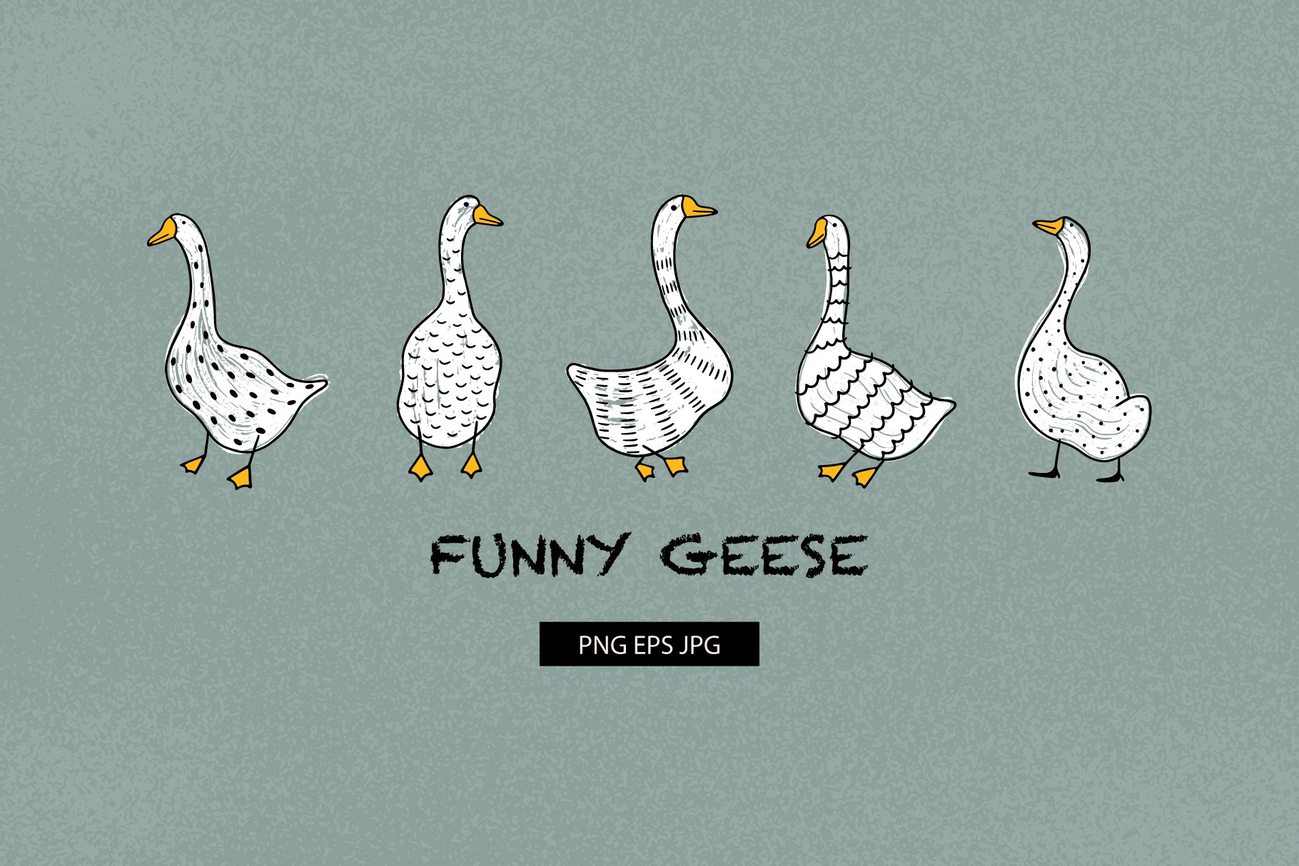 Funny geese cover image.