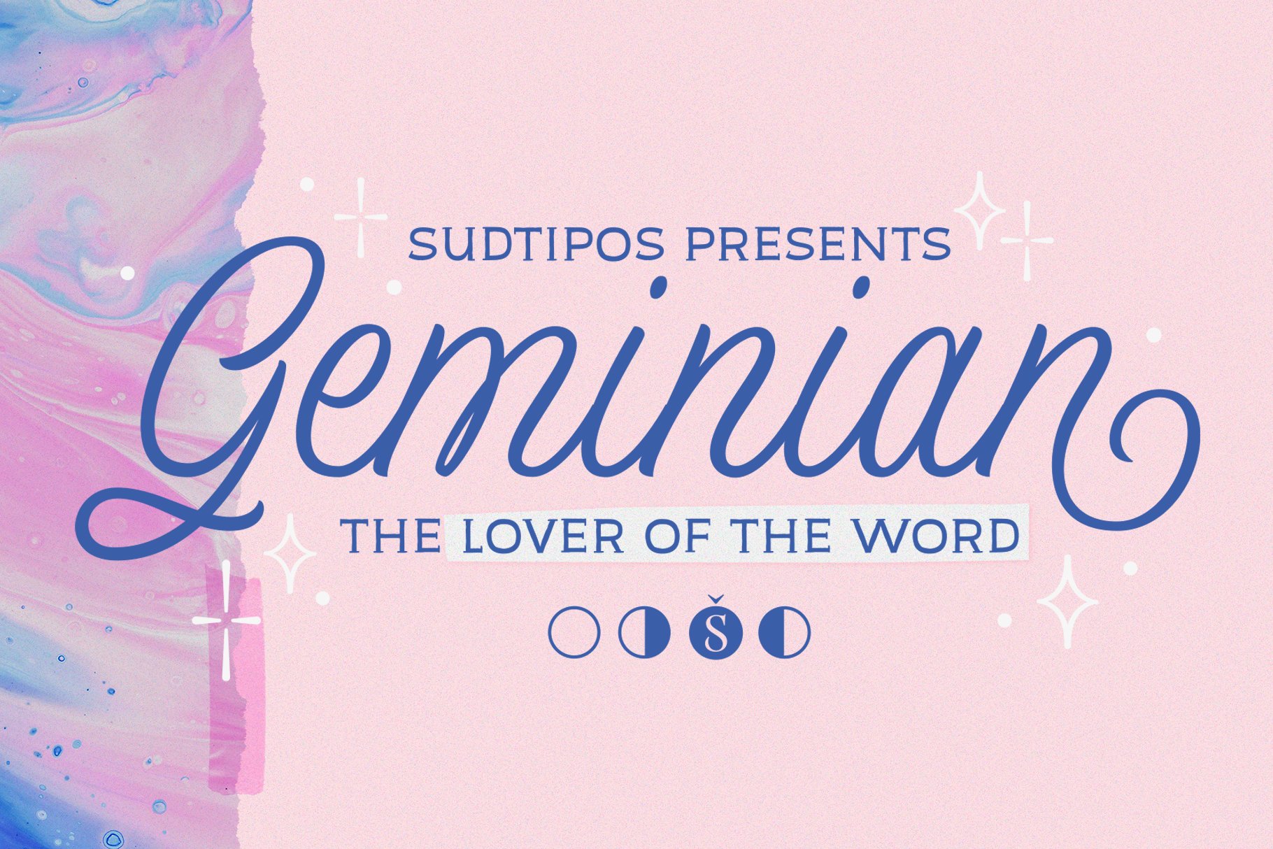 Geminian Set of fonts cover image.