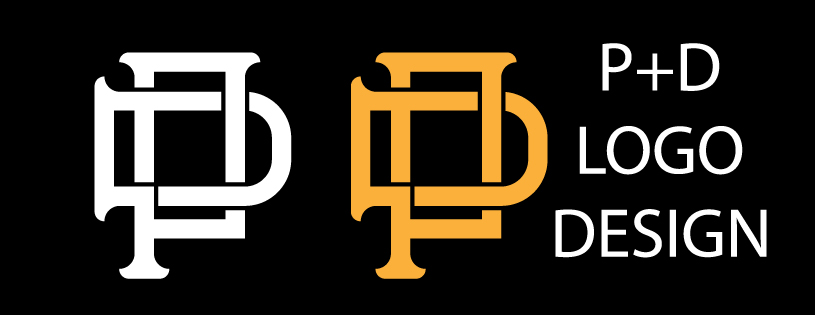 PD letter mark logo design - PD logo - PD letter logo - UpLabs