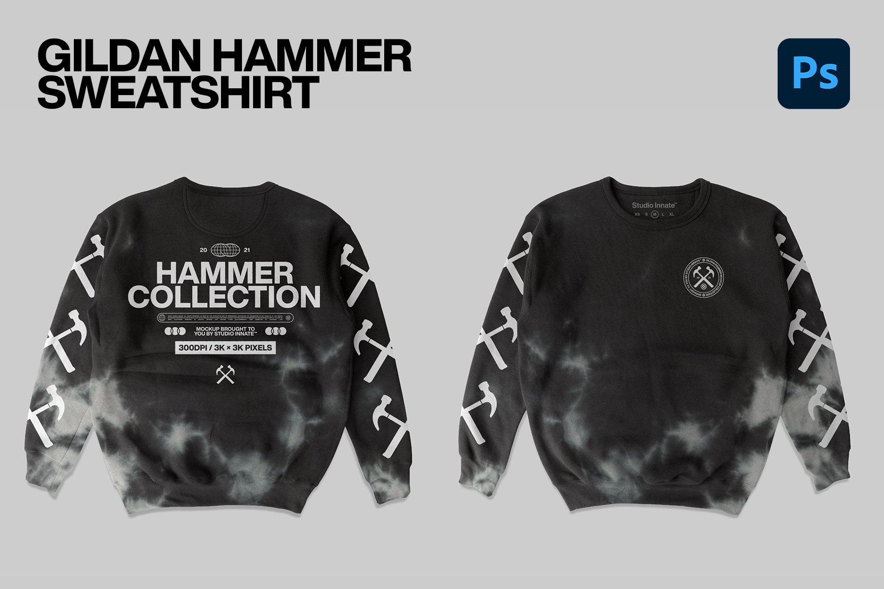 Hammer Mockup Collection preview image.