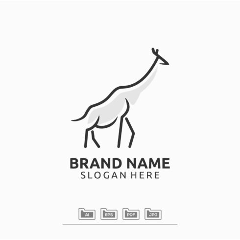 Giraffe Logo Design cover image.