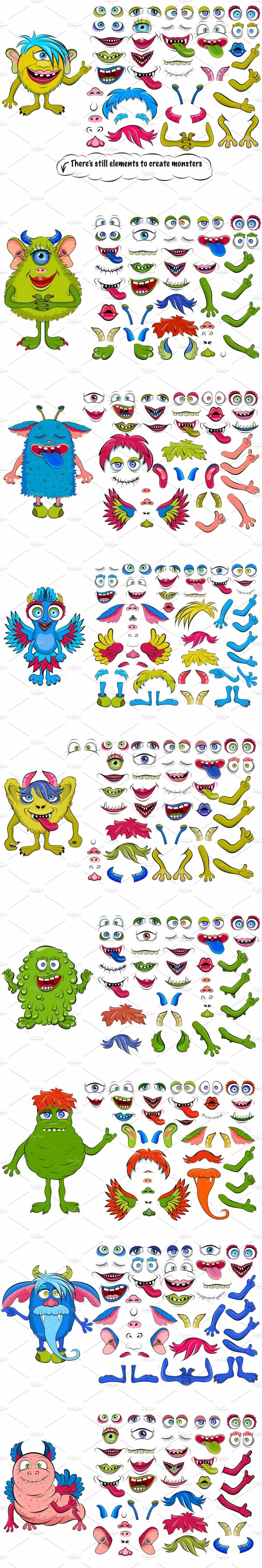 Creation Kit Monsters Masterbundles