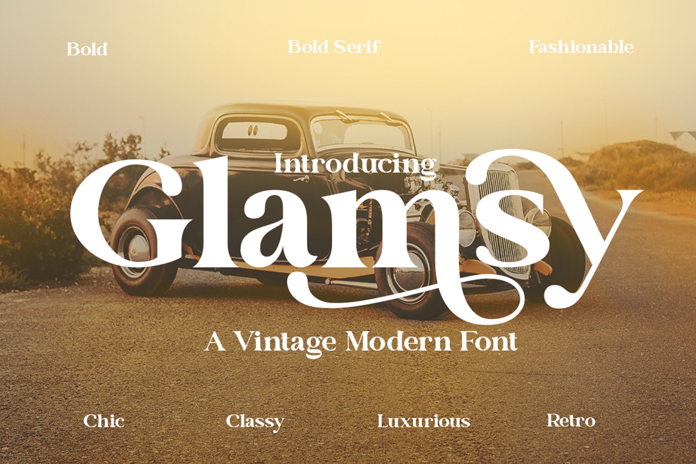 Vintage Modern Font cover image.