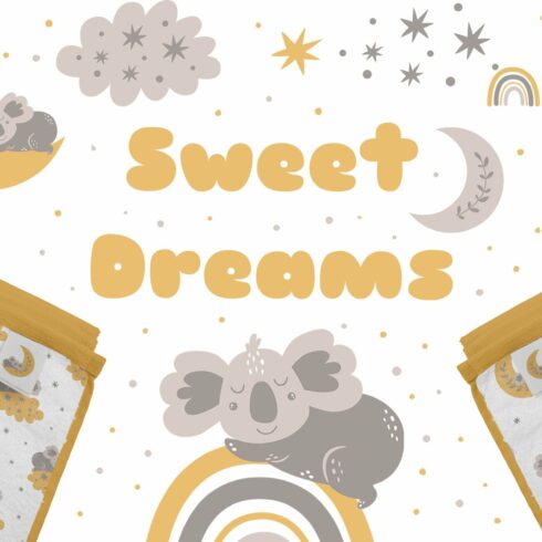 Sweet Dreams Baby patterns Koala cover image.