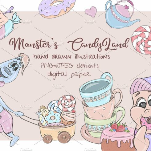 Monster's CandyLand set cover image.