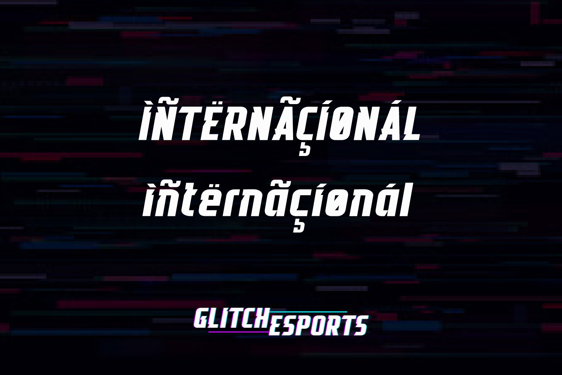 glitch esports displays internacional 962